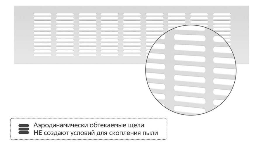 Металлическая Благовест 100x400 мм серебро фото#2