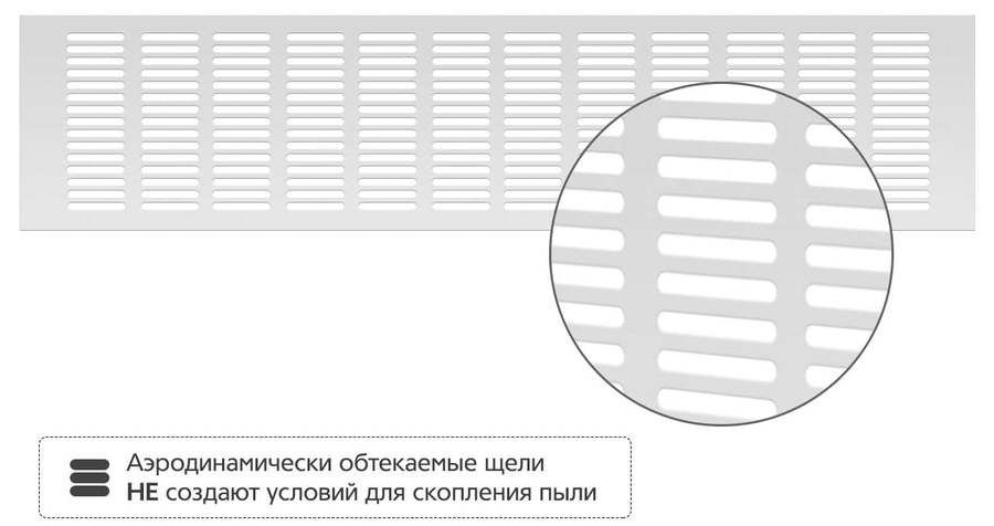 Металлическая Благовест 120x500 мм серебро фото#2