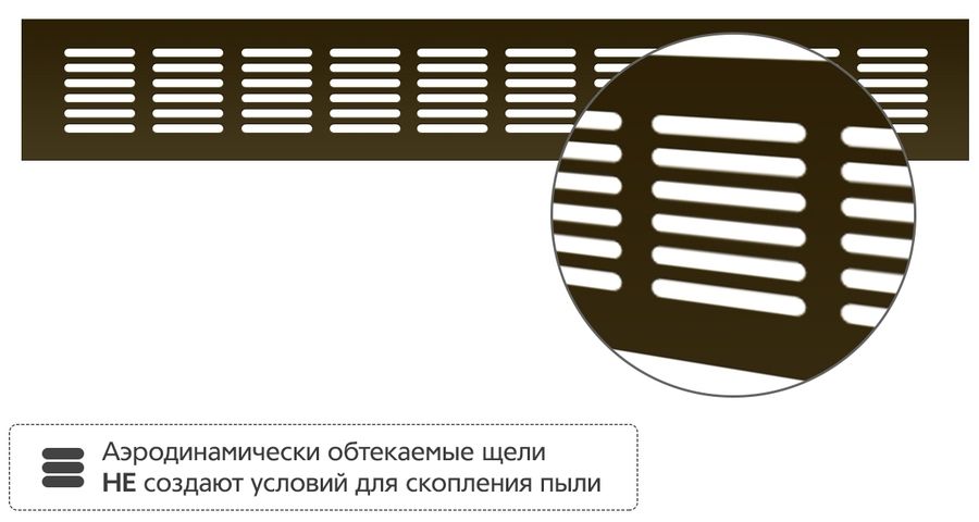 Металлическая Благовест 60x400 мм бронза фото#2