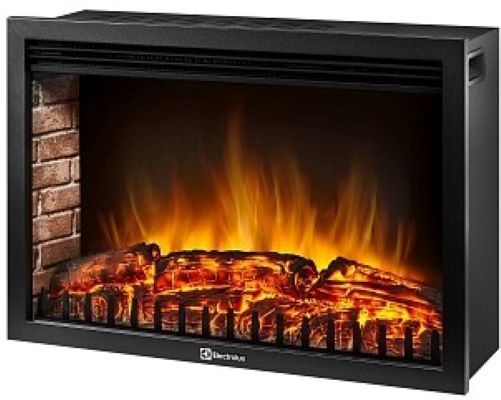 Электрокамин Electrolux EFP/P-3020LS с порталом Firelight Forte Wood 30 камень тем., шпон венге фото#2