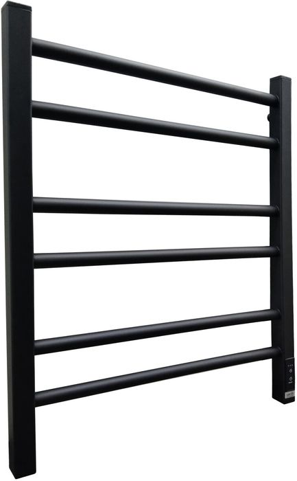 Электрический полотенцесушитель лесенка GROIS Nex GR-111 500/600 П6 RAL9005 U фото#2