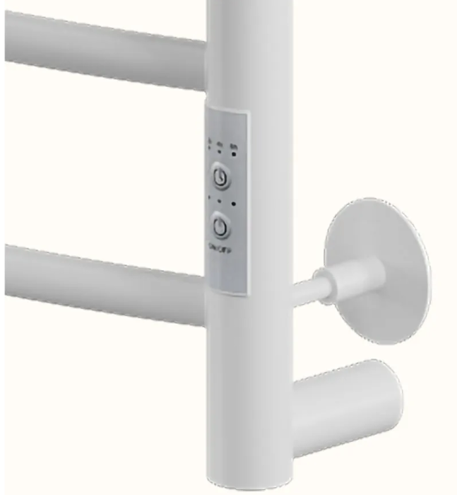 Электрический полотенцесушитель лесенка Ника WAY-2 100/50 RAL9016 белый матовый левый тэн фото#3