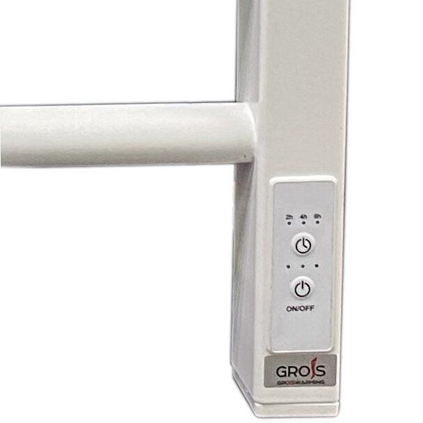 Электрический полотенцесушитель лесенка GROIS Nex GR-111 400/600 П6 RAL9016 U фото#3