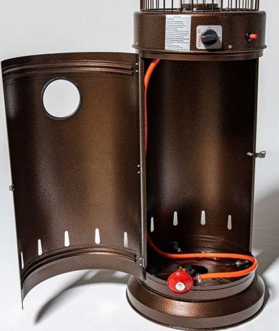 Газовый уличный обогреватель WWT 13D pro Brown mini фото#2