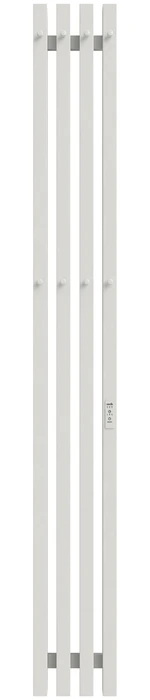 Электрический полотенцесушитель GROIS Quartet GR-125 180х1500 П3 RAL 9016 R