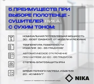 Электрический полотенцесушитель лесенка Ника WAY-2 60/50 RAL9005 черный матовый правый тэн фото#2
