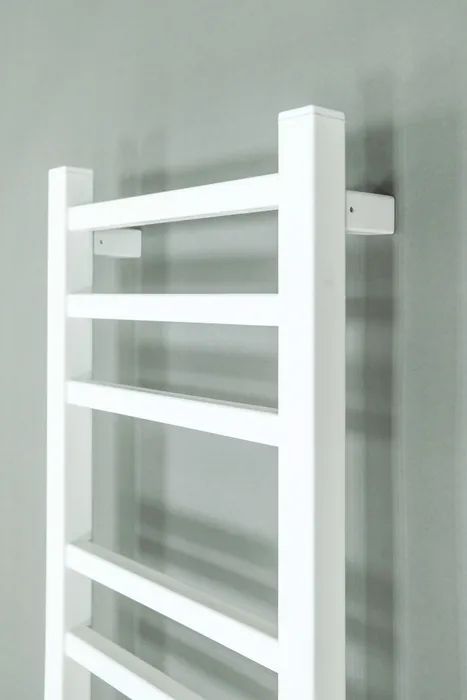 Электрический полотенцесушитель лесенка GROIS Alex GR-102 300/800 П8 RAL9016 U фото#4