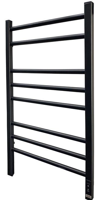 Электрический полотенцесушитель лесенка GROIS Alex GR-102 400/800 П8 RAL9005 U фото#2