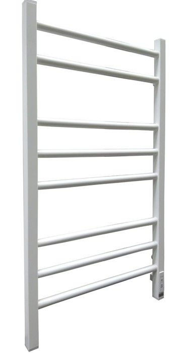 Электрический полотенцесушитель лесенка GROIS Alex GR-102 400/800 П8 RAL9016 U фото#2