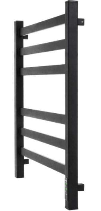 Электрический полотенцесушитель лесенка GROIS Bruno GR-121 500/600 П6 RAL9005 U фото#2