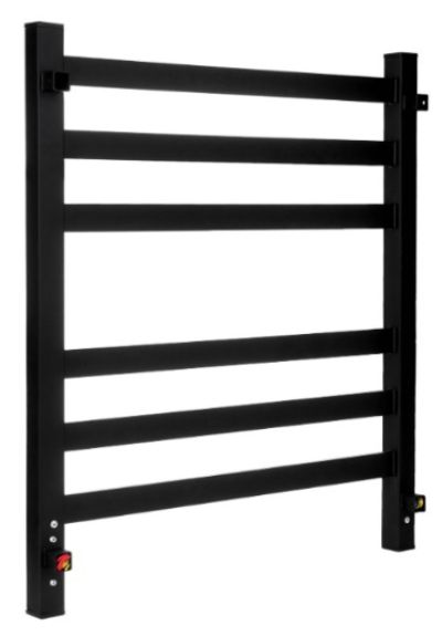 Электрический полотенцесушитель лесенка GROIS Bruno GR-121 500/600 П6 RAL9005 U фото#4