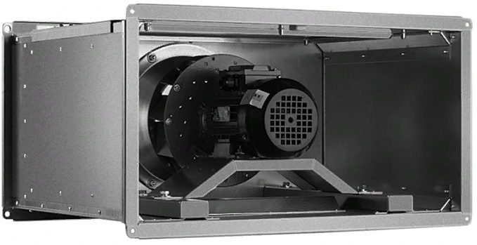 Канальный квадратный вентилятор Shuft TORNADO 600x300-25-0,75-2