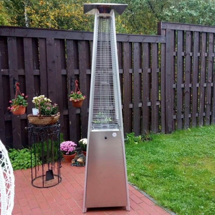 Газовый уличный обогреватель WWT 13I Stainless steel mini фото#6