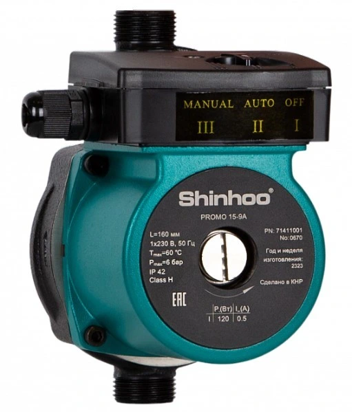 Насос ГВС SHINHOO PROMO 15-9A
