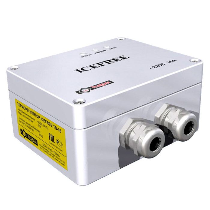 Терморегулятор для теплого пола Aura ICEFREE  TD-40 фото#2