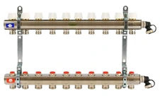 Для отопления Uni-fitt 1" х10 вых 3/4" с вентилями(441I4310)