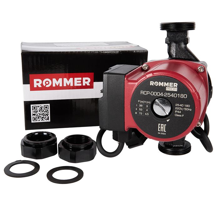 Циркуляционный насос Rommer Profi 25/40-180 фото#3
