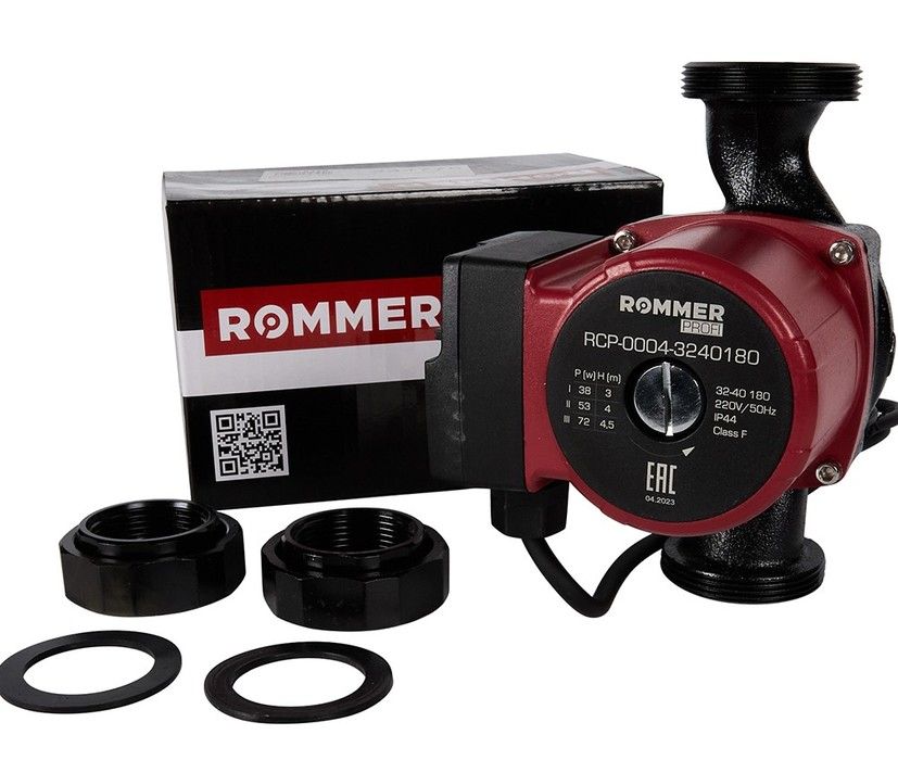 Циркуляционный насос Rommer Profi 32/40-180 фото#3