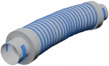 Шумоглушитель Flexag GL 75/600