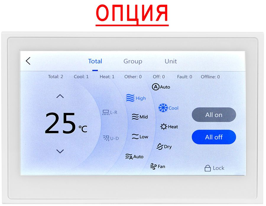 Напольно-потолочный кондиционер Ballu BLCI_A_CF/in-48HN8_V3 фото#2