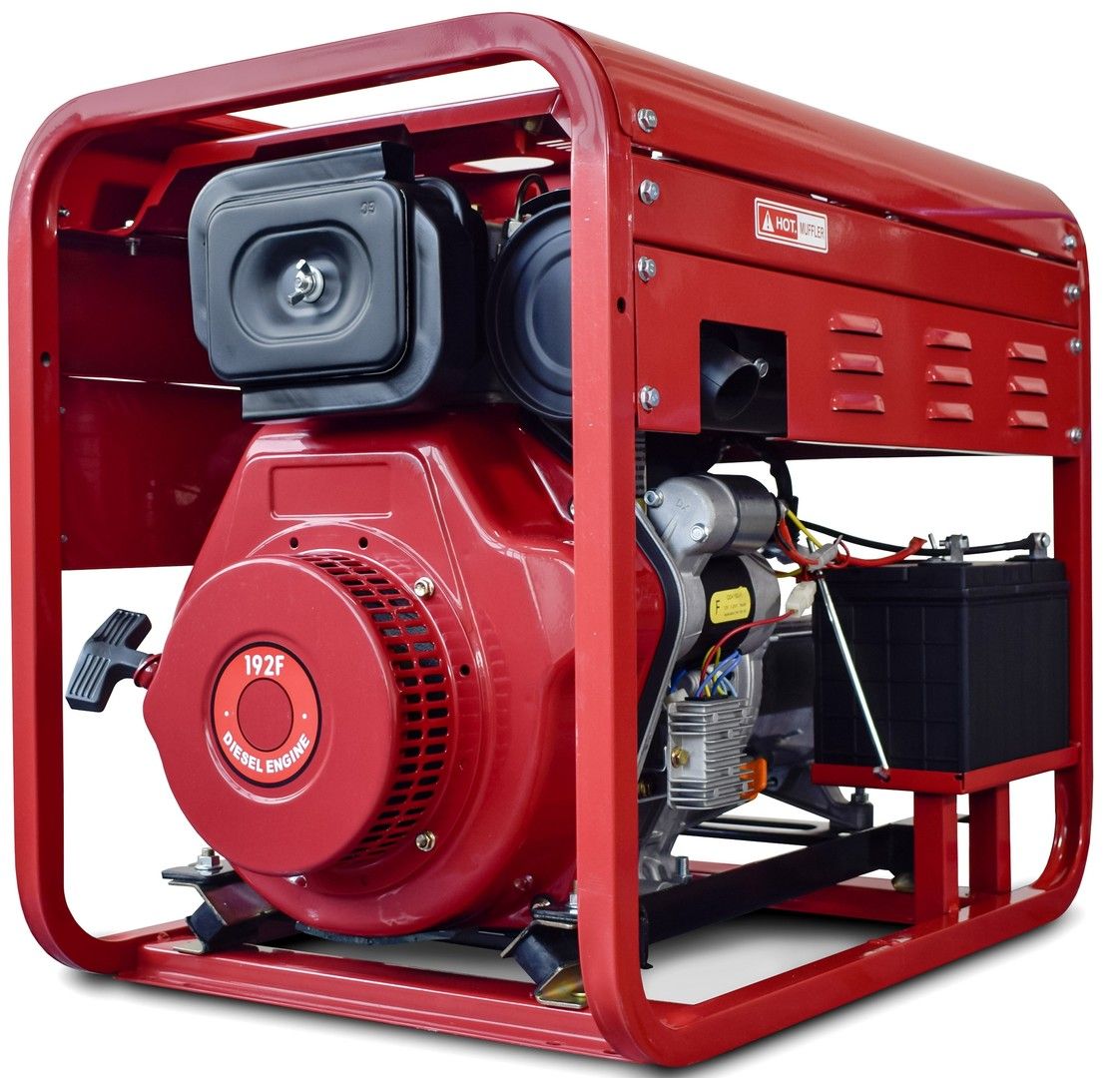 Дизельный генератор REDVOLT EPD7500EA3 фото#8