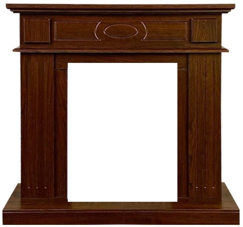 Электрокамин InterFlame Лестер орех с очагом Fobos LUX/BLACK фото#3