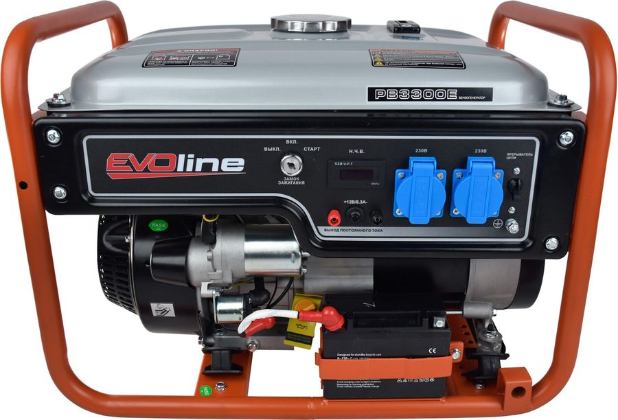 Бензиновый генератор EVOline PB 3300 E (1T90DF333EVO) фото#3