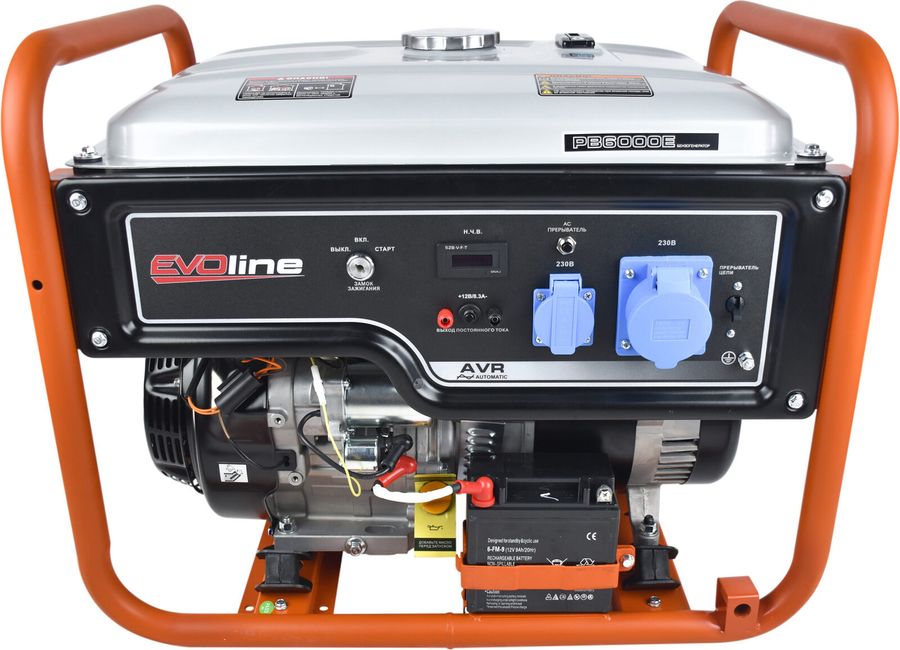 Бензиновый генератор EVOline PB 6000 E (1T90DF604EVO) фото#2