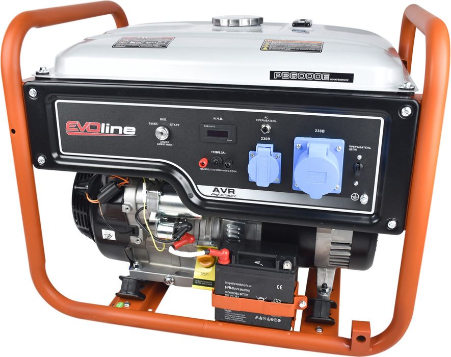 Бензиновый генератор EVOline PB 6000 E (1T90DF604EVO) фото#4