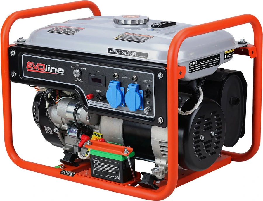 Бензиновый генератор EVOline PB 5000 E (1T90DF503EVO)
