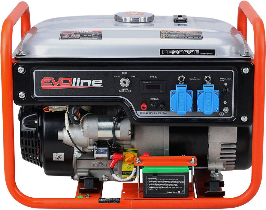 Бензиновый генератор EVOline PB 5000 E (1T90DF503EVO) фото#8