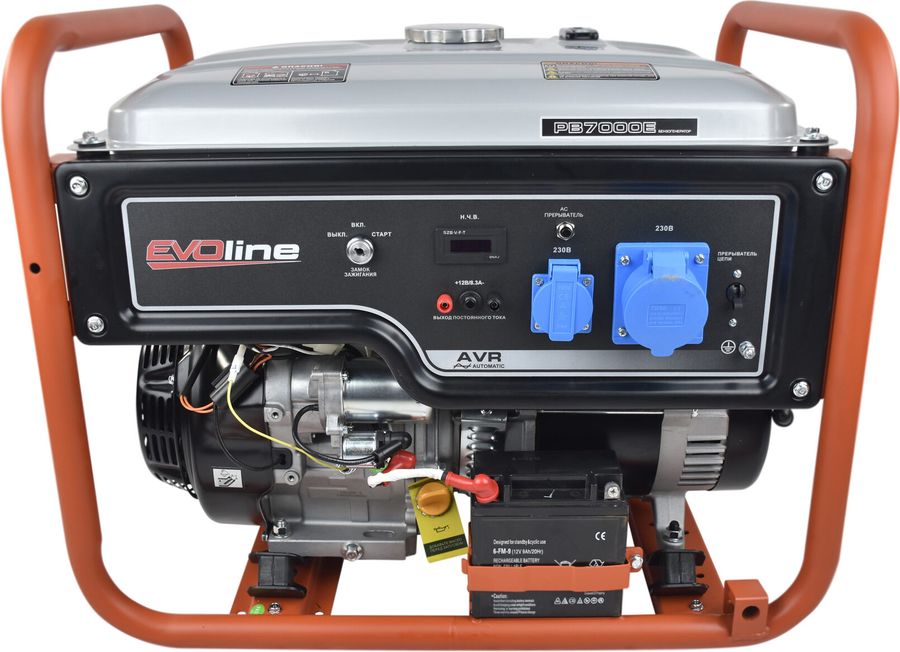 Бензиновый генератор EVOline PB 7000 E (1T90DF706EVO) фото#3