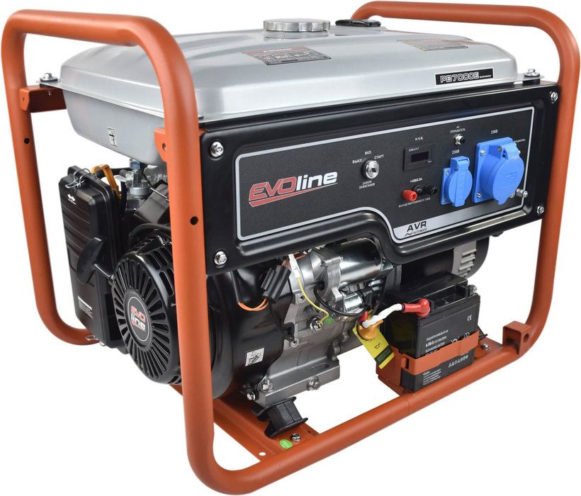 Бензиновый генератор EVOline PB 7000 E (1T90DF706EVO) фото#4