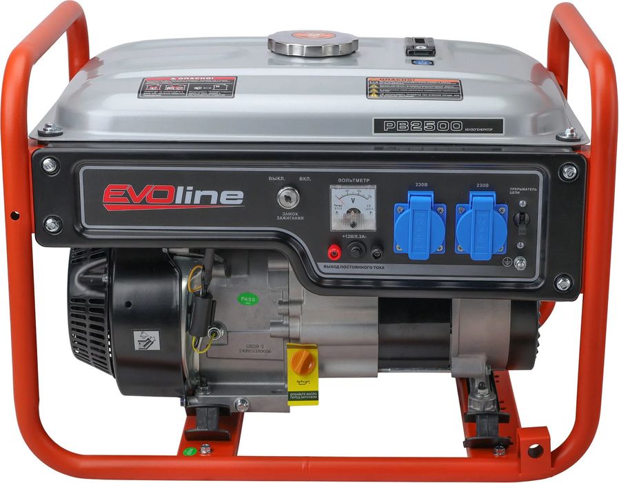 Бензиновый генератор EVOline PB 2500 (1T90DF201EVO) фото#2