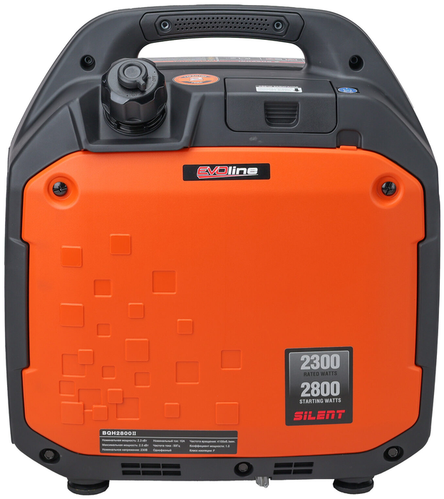 Бензиновый генератор EVOline BQH 2800 E (1T90DFQ29EVO) фото#6