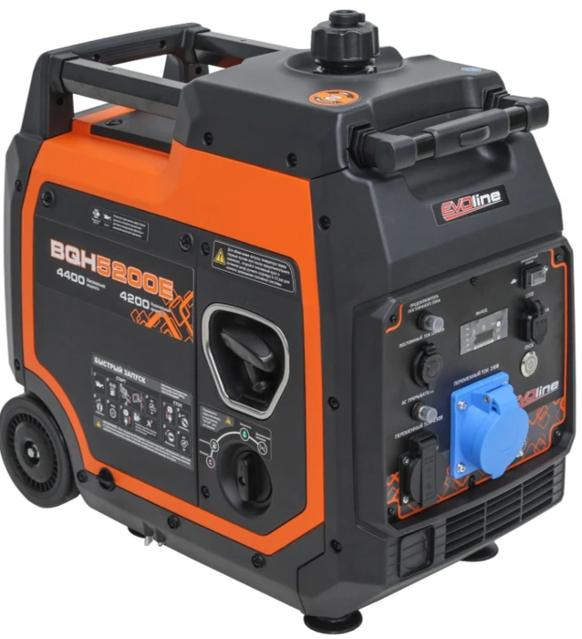 Бензиновый генератор EVOline BQH 5200 E (1T90DF052EVO)