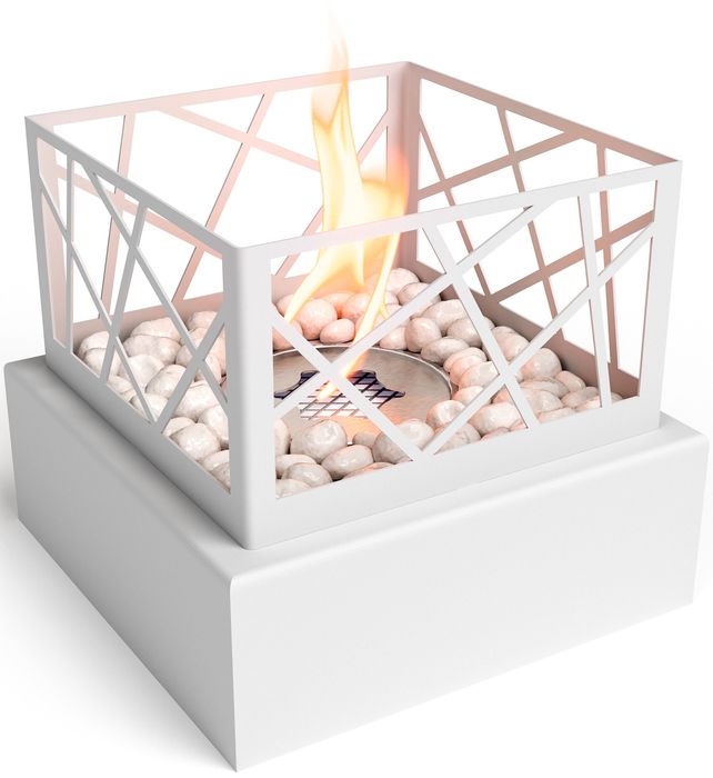 Настольный биокамин Firelight BFP-T185BFW Bonfire White фото#2