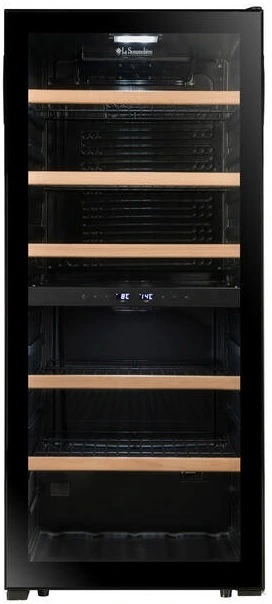 Отдельностоящий винный шкаф LaSommeliere LS102DZBLACK