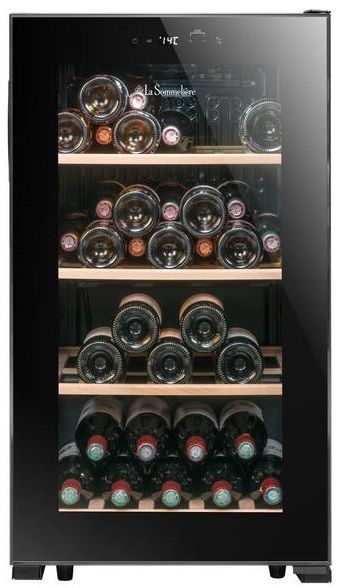 Отдельностоящий винный шкаф LaSommeliere LS52BLACK фото#2
