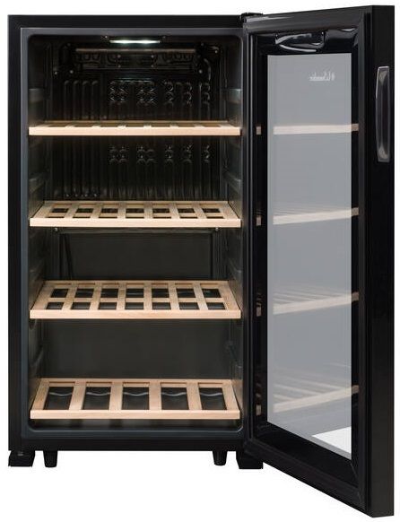 Отдельностоящий винный шкаф LaSommeliere LS52BLACK фото#4