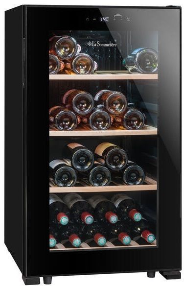 Отдельностоящий винный шкаф LaSommeliere LS52BLACK фото#6
