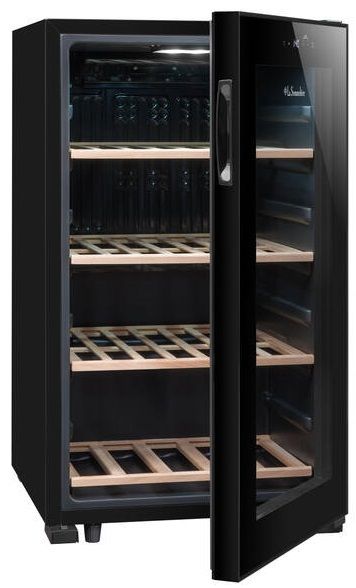 Отдельностоящий винный шкаф LaSommeliere LS52BLACK фото#10