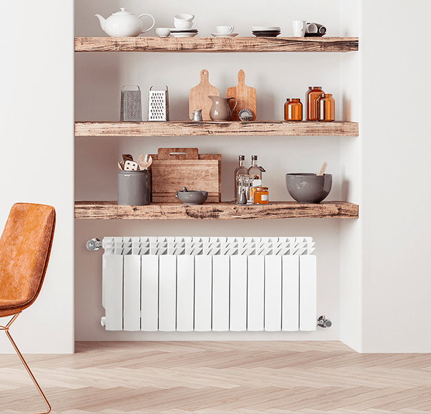 Биметаллический радиатор Fondital ALUSTAL PLUS 350/100 10 секций фото#3