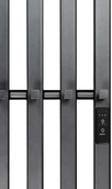 Электрический полотенцесушитель вертикальная лесенка Primoclima Sol Q C E Graphite 150*24 5 фото#2