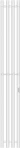 Электрический полотенцесушитель Primoclima Sol R C E White 150*18 4