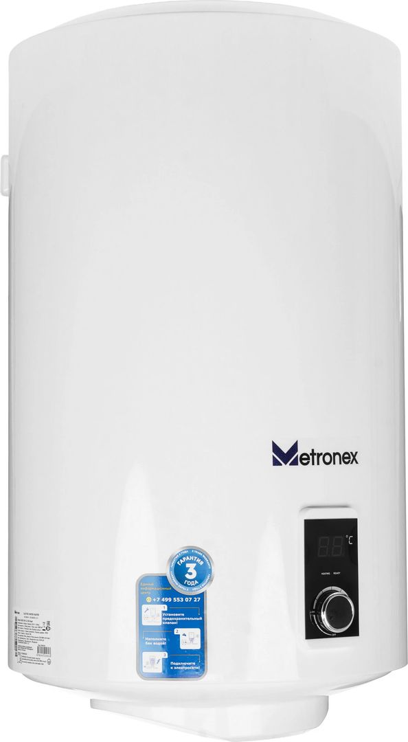 Электрический накопительный водонагреватель Metronex DRYHeat MXD WH 2,0 80 л фото#2