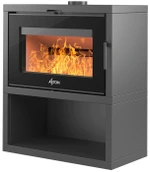 Дровяная печь ASTON SENATOR BLACK