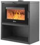 Дровяная печь ASTON SENATOR BLACK