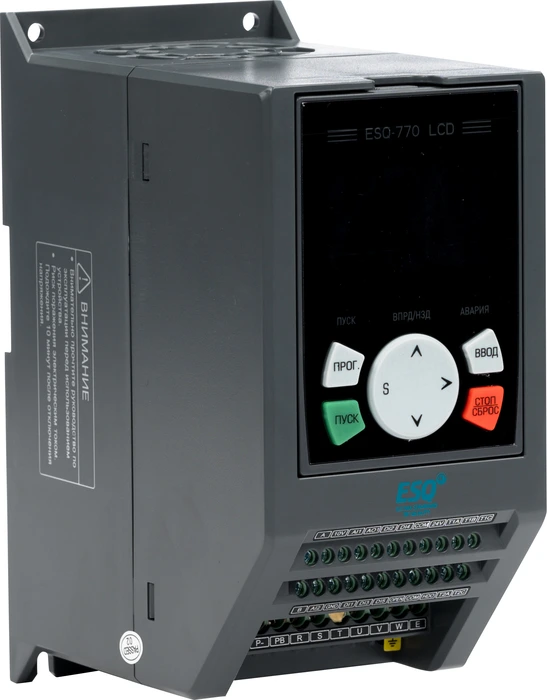 Частотный преобразователь ESQ F 770-4T0040-IP54 4/5.5кВт, 380В