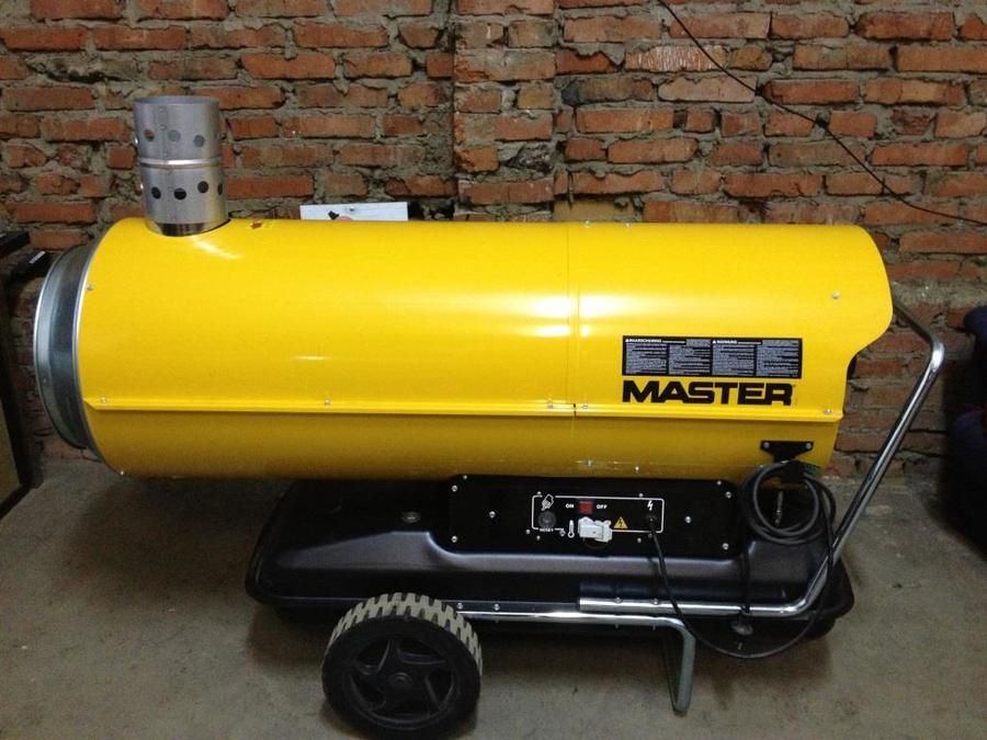 Дизельная тепловая пушка Master BV 290E непрямого нагрева фото#2